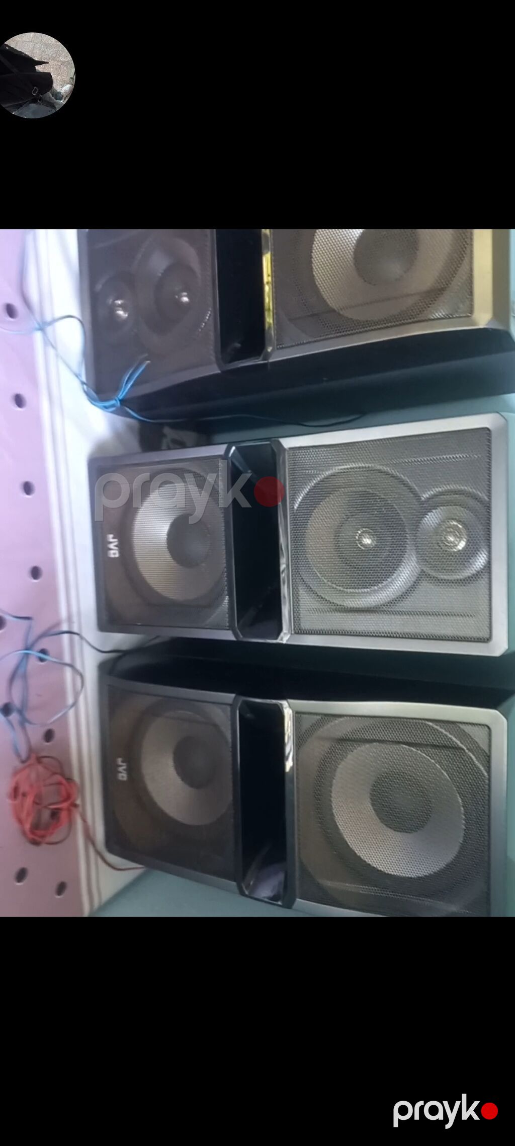 JVC SP-DXU10W subwoofer və akustik sütunlar dəsti - Brend: JVC — Dinamiklər və akustik sistemlər, Liman (2)