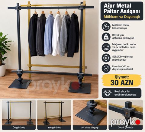 Metal paltar asılqanları — Bakı
