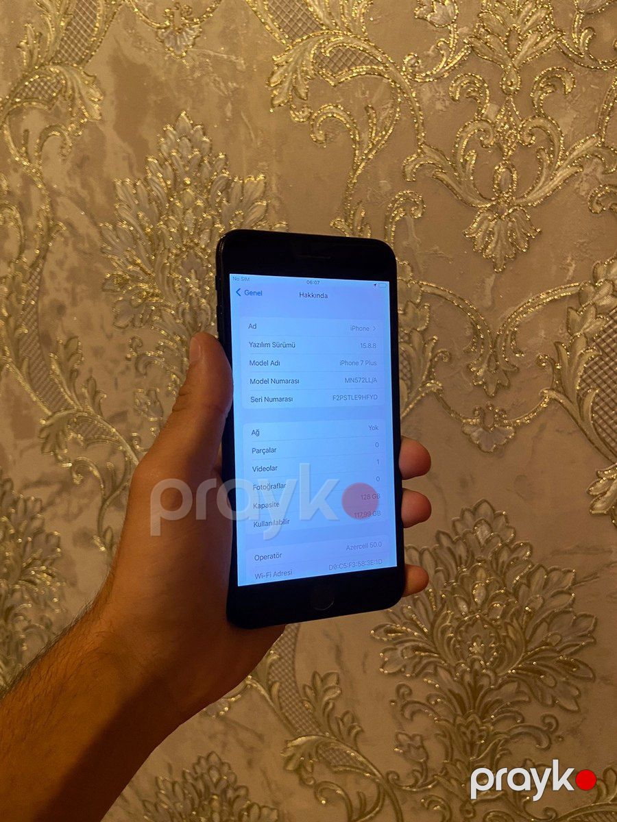 Apple iPhone 7 Plus Jet Black 128GB — Smartfonlar, Sumqayıt (3)
