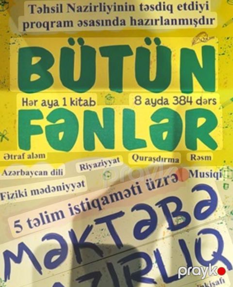 Bütün fənnlər üzrə hazırlıq