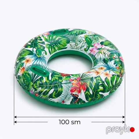 Şişmə halqa HP9373827227, yaşıl, 100 sm — Bakı