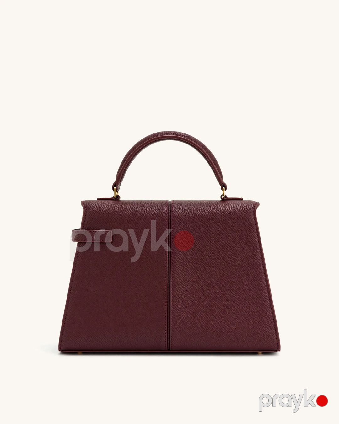 Çiyin çantası JW PEI Elise Large Top, tünd qırmızı, eko dəri, 28 sm — Mallar, Bakı (3)