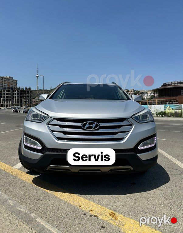 Hyundai Santa Fe, 2.4 L, 2013 il, 252 000 km — Avtomobillər, Bakı (5)