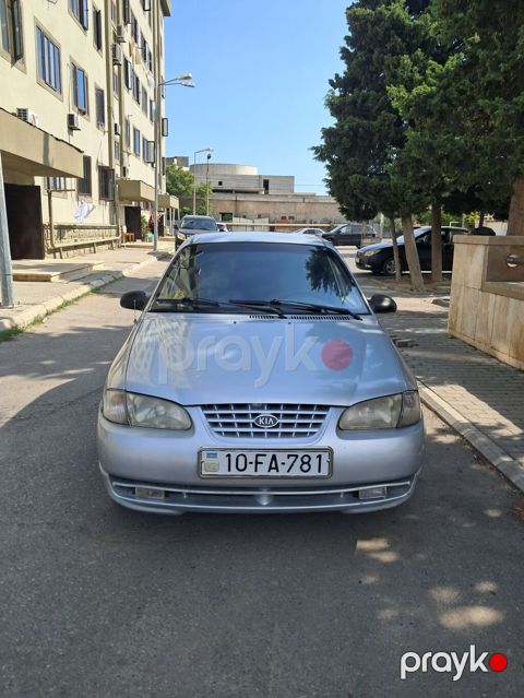 Kia avella sedan - Gümüşü rəng, 4 qapı - Nömrə: 10-FA-781 (AZ) — Digah