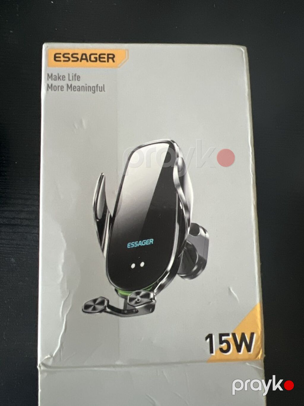 Essager avtomobil üçün simsiz şarjlı telefon tutacağı – 15W - Brend — Digər, Gəncə (3)