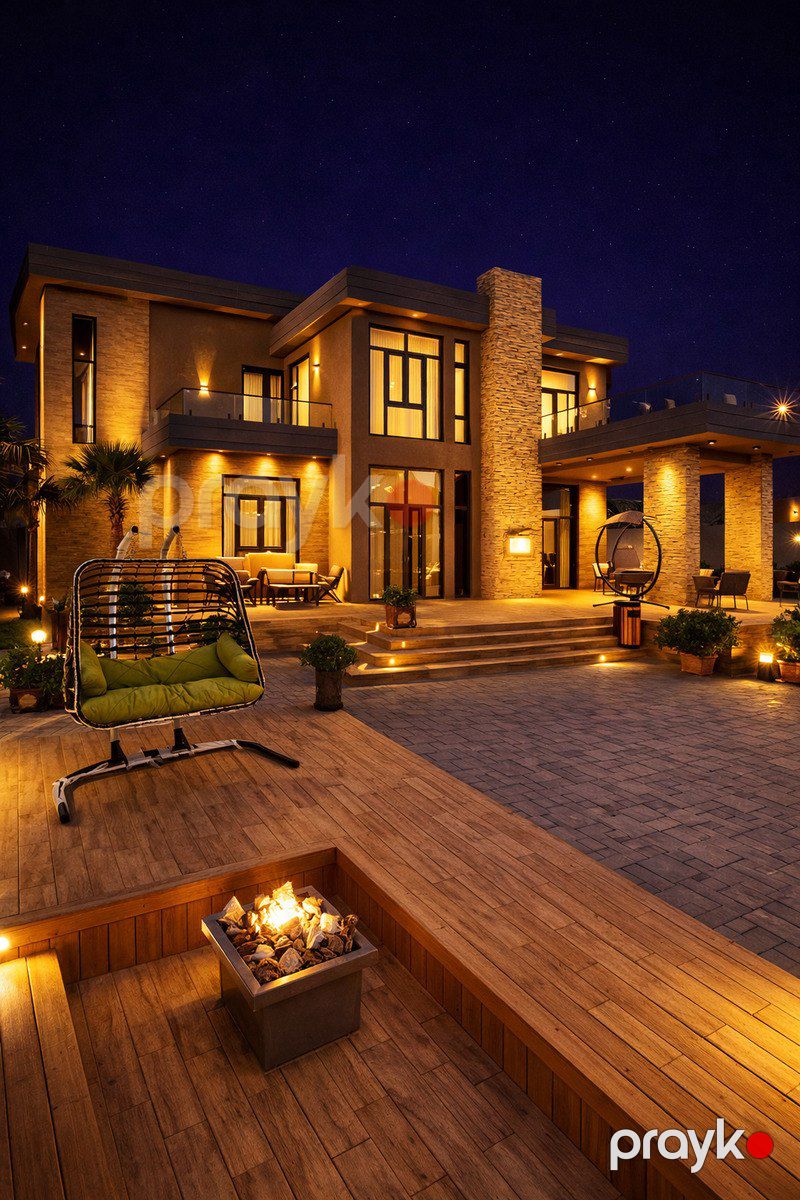 İcarəyə verilir 6 otaqlı həyət evi/bağ evi 500 m² — Ev, villa, Bakı (4)