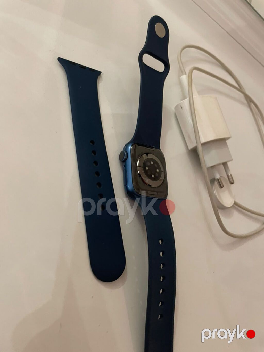 İşlənmiş, Smart saat, Apple, rəng - Göy — Ağıllı saatlar, Bakı (3)