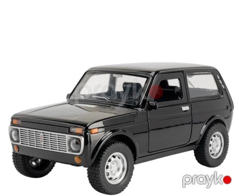 Oyuncaq avtomobil Lada Niva, metal, qara — Bakı