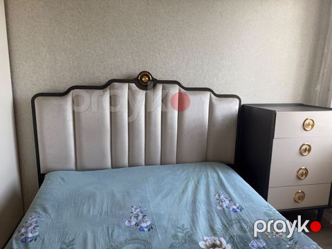 Yataq otağı və zal üçün dəst mebel Yataq başlığı: Yumşaq krem — Novxanı