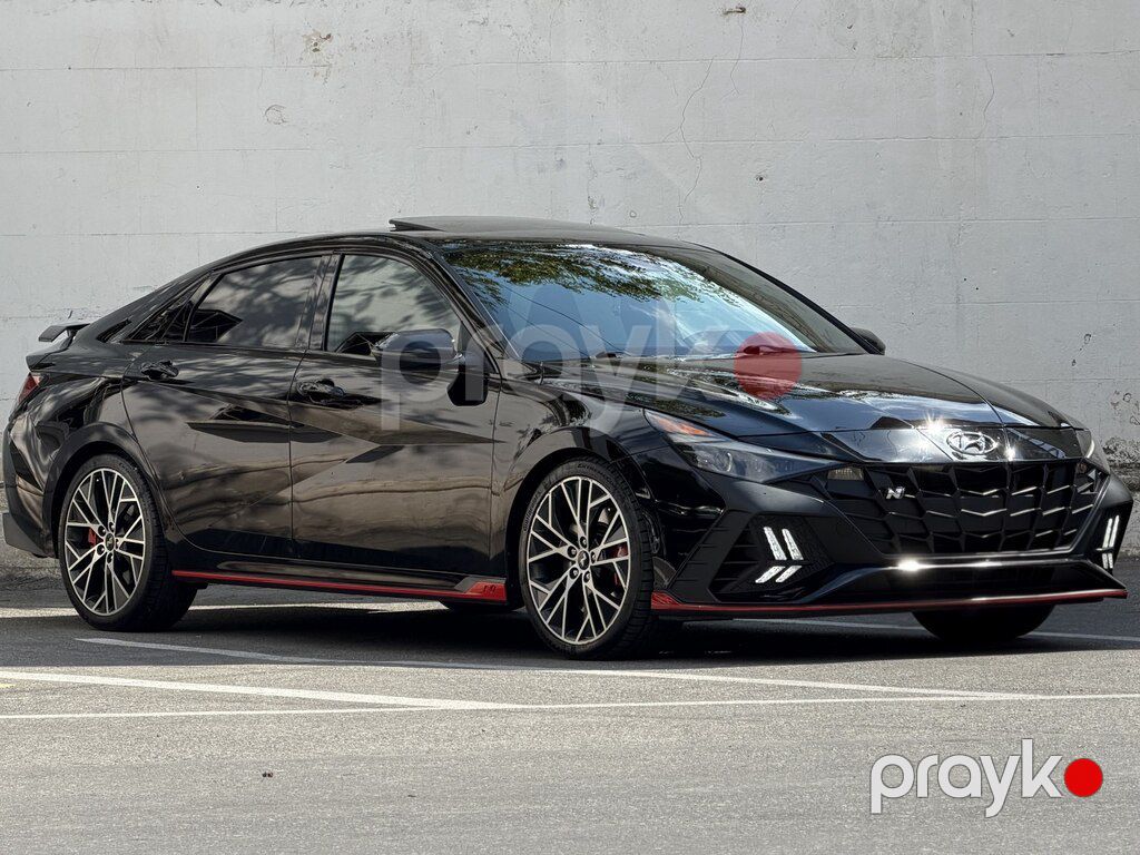Hyundai Elantra N, 2.0 L, 2022 il, 101 400 km — Avtomobillər, Bakı (4)