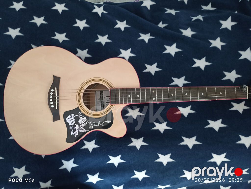 Akustik gitara + portativ səs sistemi dəsti Gitara: - Brend: Irın — Gitarlar və digər simli alətlər, Bakı (5)