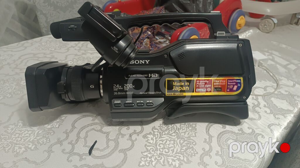 Sony HXR-MC2500 peşəkar videokamera - Full HD 1920x1080 çəkiliş — Video kamera, Digah (5)