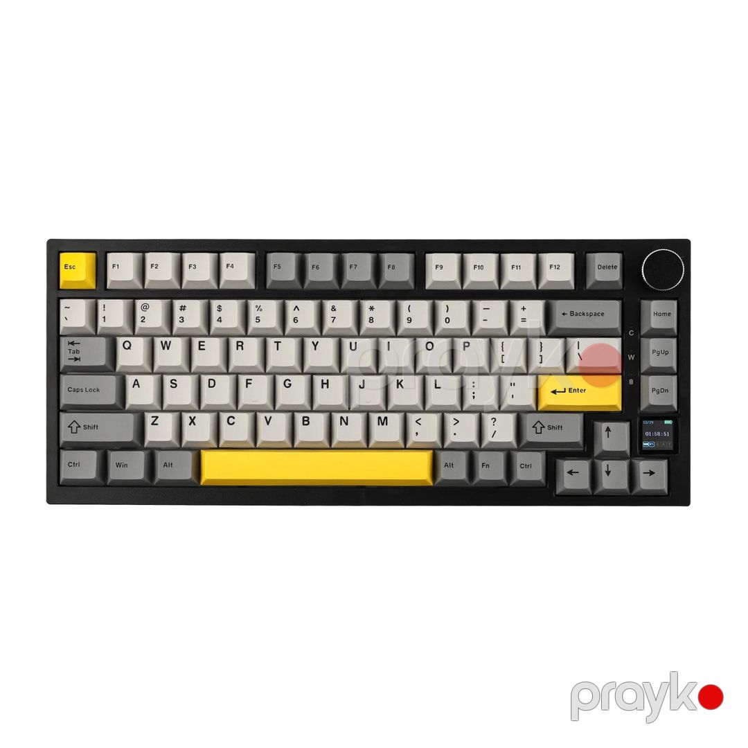 Klaviatura Ajazz AK820 PRO Black Gray Yellow — Periferik cihazlar, Bakı (3)
