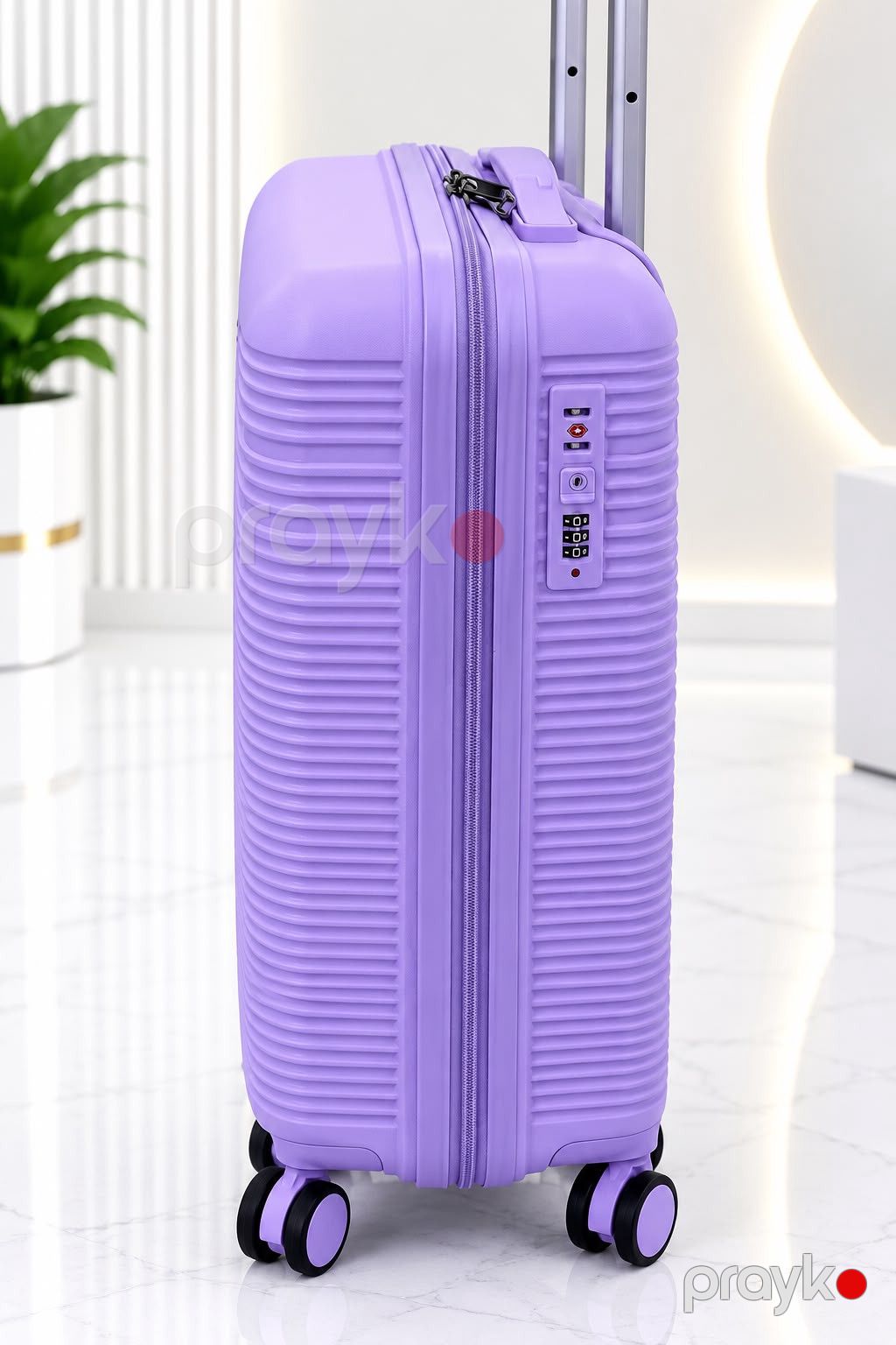 Çamadan, bənövşəyi, ABS plastik, ölçü XS — Çamadanlar, Bakı (2)