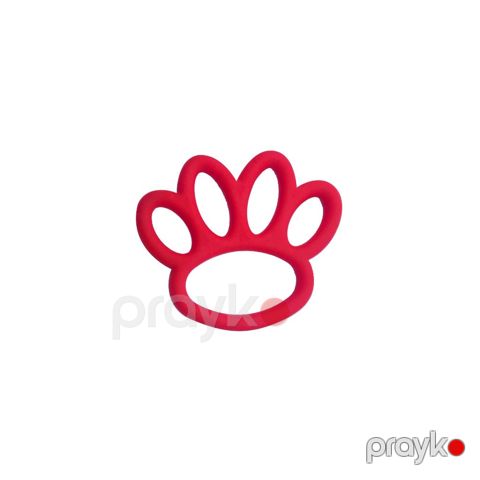 Çeynəməli oyuncaq Mio Pull Ring, qırmızı, ölçü S — Bakı