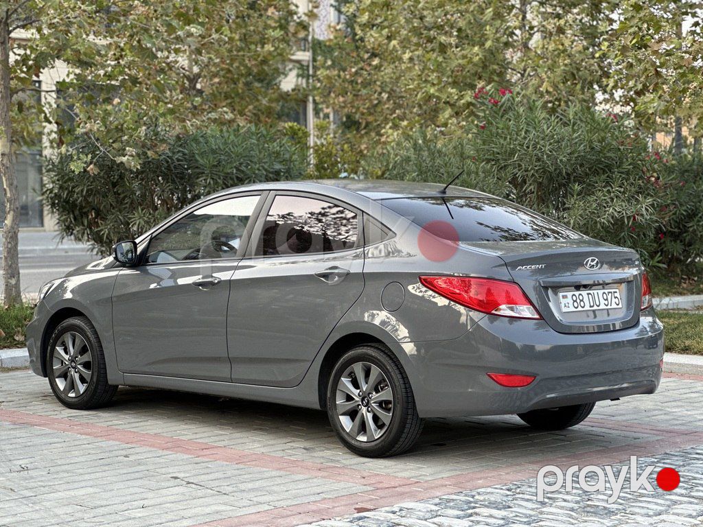 Hyundai Accent, 1.4 L, 2018 il, 24 800 km — Avtomobillər, Bakı (7)