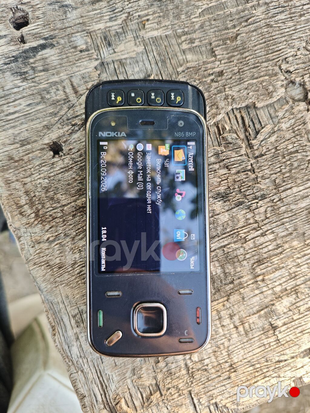 Nokia N86 8Mp, 8 GB, rəng - Qara, Düyməli — Nokia, Naxçıvan (3)