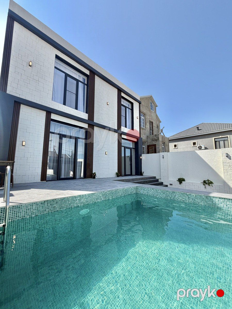 Satılır 5 otaqlı həyət evi/bağ evi 220 m² — Ev, villa, Bakı (2)