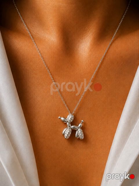 Qadınlar üçün boyunbağı 72883778, paslanmayan polad — Bakı