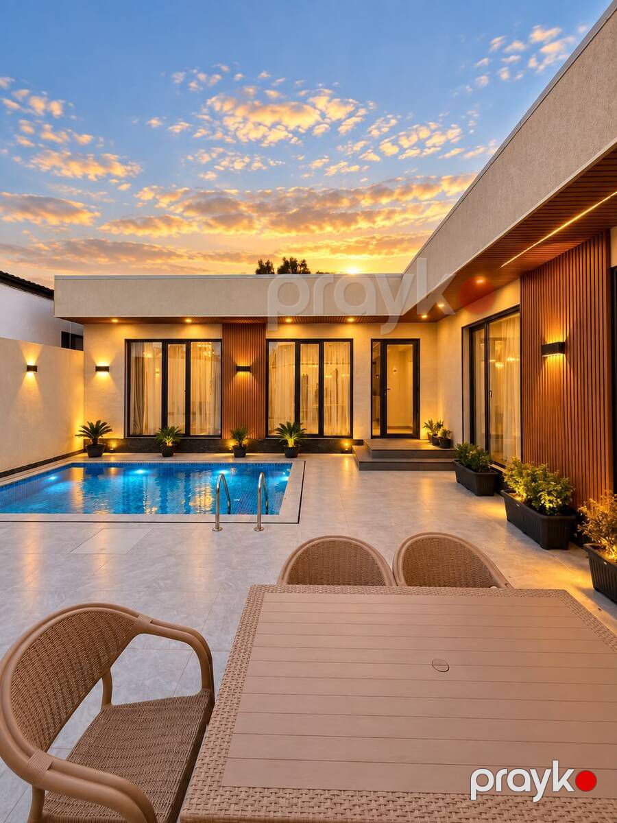 Satılır 4 otaqlı həyət evi/bağ evi 140 m² — Ev, villa, Bakı (2)