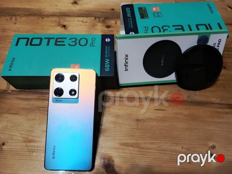 Infinix Note 30 Pro, 256 GB, rəng - Qızılı, Simsiz şarj — Masallı
