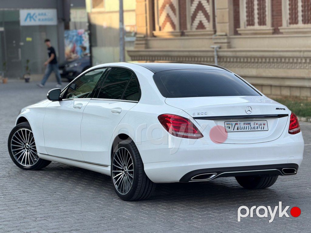 Mercedes C 300, 2.0 L, 2015 il, 201 000 km — Avtomobillər, Bakı (9)