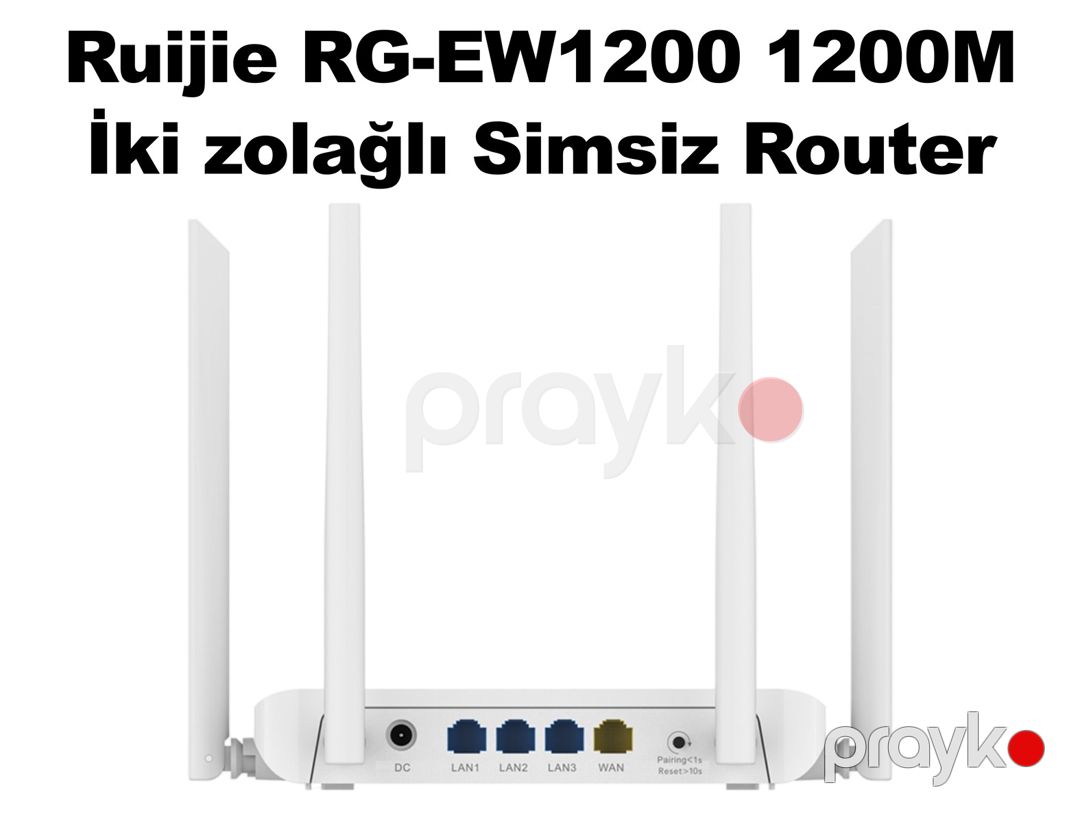 Ruijie RG-EW1200 1200M iki zolağlı simsiz router — Şəbəkə və server avadanlığı, Bakı (4)