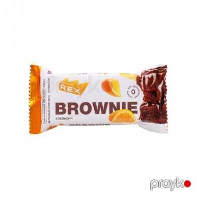Bar Protein Rex Brownie Orange — Bakı