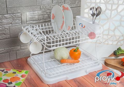 Qab-qacaq üçün quruducu, plastik/polad, ağ — Bakı