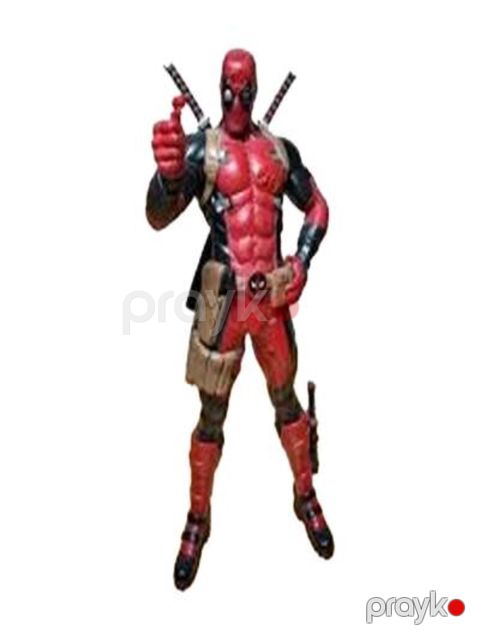 Fiqur Deadpool 1716-5, 6 futdan (təxminən 185 sm) hündür, köpük kauçuk və lateksdən, əl ilə rənglənmiş - YT-1716-5 — Bakı