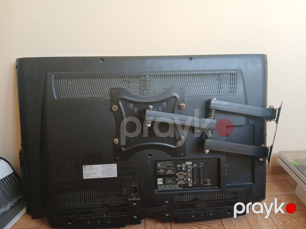 LG LCD televizor + divar asilqani var islek veziyetdedir Real — Televizorlar, Masazır (4)