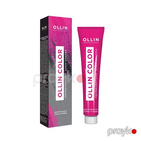 Permanent krem-boya Ollin Professional Ollin Color 4/1 şaten kül 100 ml — Bakı