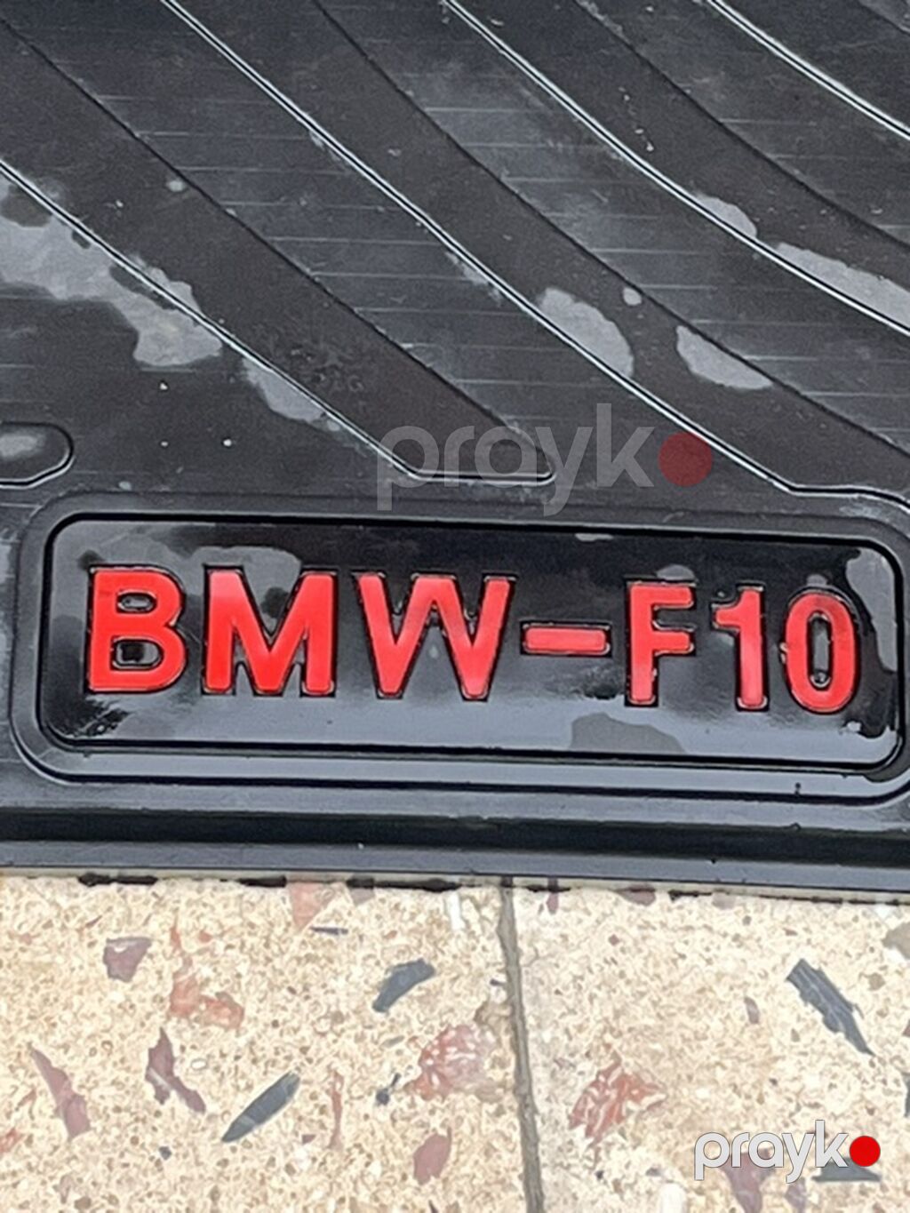 BMW F10 üçün rezin salon ayaqaltılar dəsti - Model uyğunluğu: BMW 5 — Avtomobil xalıları və aksesuarları, Bakı (6)