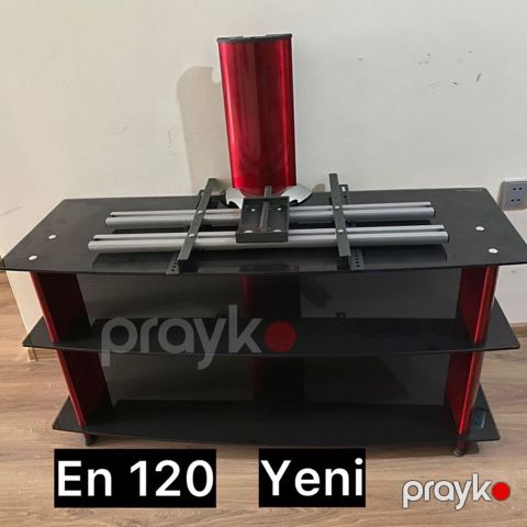 TV stendi və divar/ayaq üçün montaj sistemi - Ölçü: En 120 sm (ümumi — Bakı