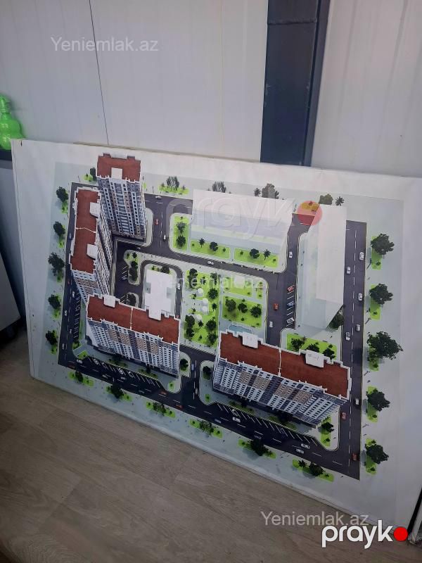 Satılır 3 otaqlı Bina evi menzil (Yeni tikili), 122 m², Nizami rayonu — Mənzil, Bakı (5)