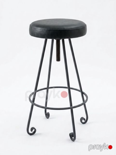 Bar stulu, tünd yaşıl, 33x77 sm — Bakı