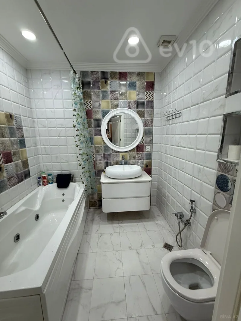 2 otaqlı mənzil, 90 m², Həsən bəy zərdabi — kirayə — Mənzil, Bakı (11)