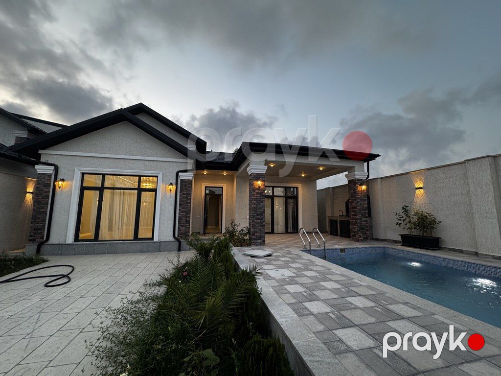 Satılır 4 otaqlı həyət evi/bağ evi 200 m² — Ev, villa, Bakı (2)