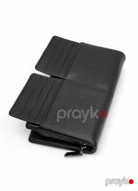 Borsetka 79044257, qara, poliuretan, 11x21 sm — Bakı