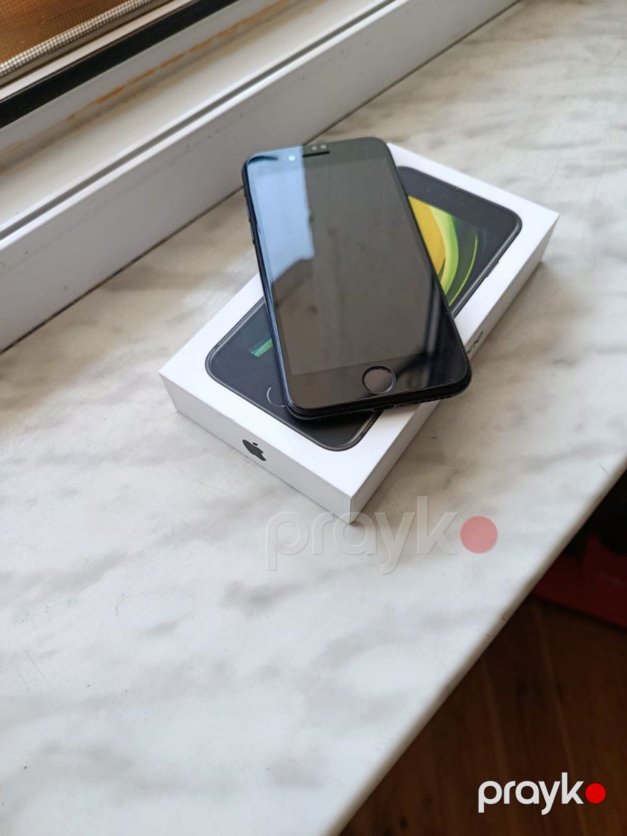 Apple iPhone SE (2020) Black 64GB/3GB — Smartfonlar, Bakı (2)