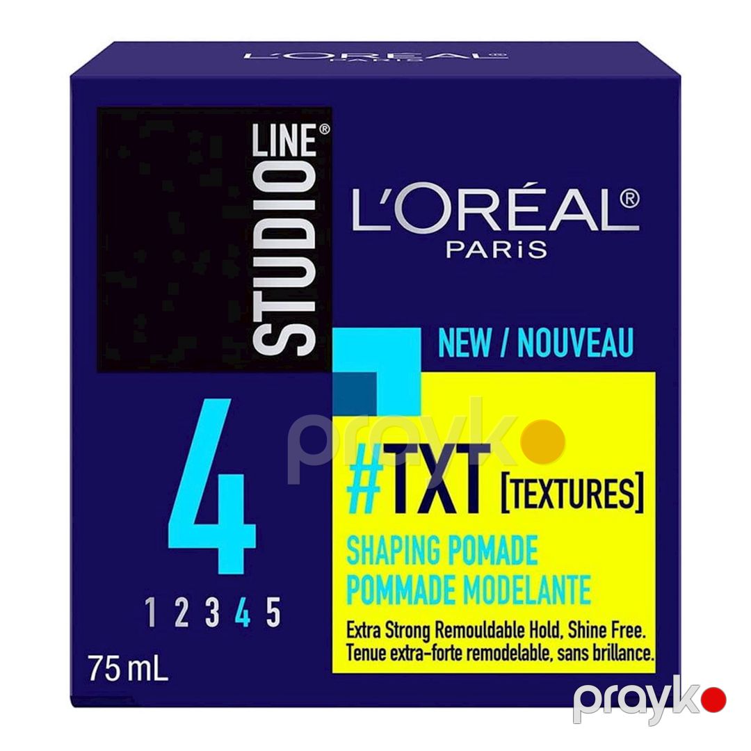 Saçlar üçün pomada-krem L'Oréal Paris Studio Line 4 Textures Shaping Pomade 75 ml — Mallar, Bakı (3)