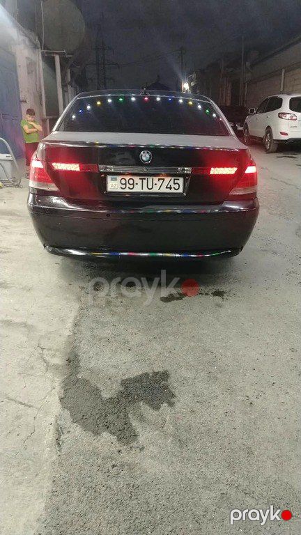BMW 745, 4.4 L, 2002 il, 350 000 km — Avtomobillər, Bakı (2)
