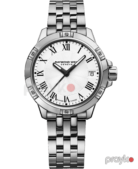 Qadın qol saatı Raymond Weil Tango 5960-ST-00300, ağ/gümüşü — Bakı