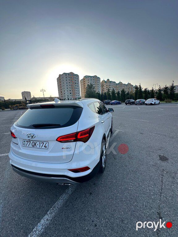 Hyundai Santa Fe, 2.0 L, 2016 il, 189 000 km — Avtomobillər, Sumqayıt (4)