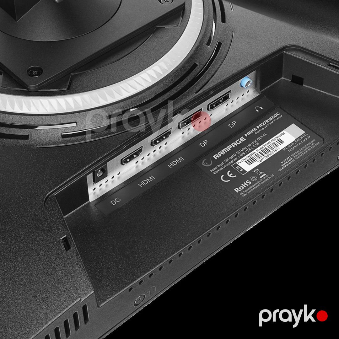 Monitor rampage prıme PR27R165QC QHD 2560x1440 165hz — Kompüterlər və noutbuklar, Bakı (3)