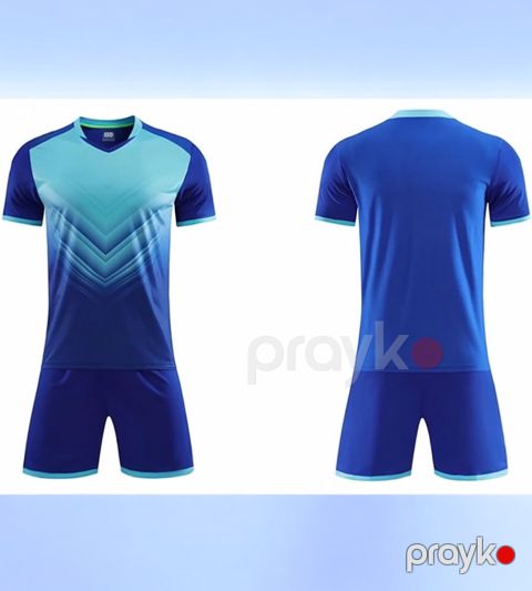 Futbol forması VC_2428841, polyester, göy, ölçü M — Bakı