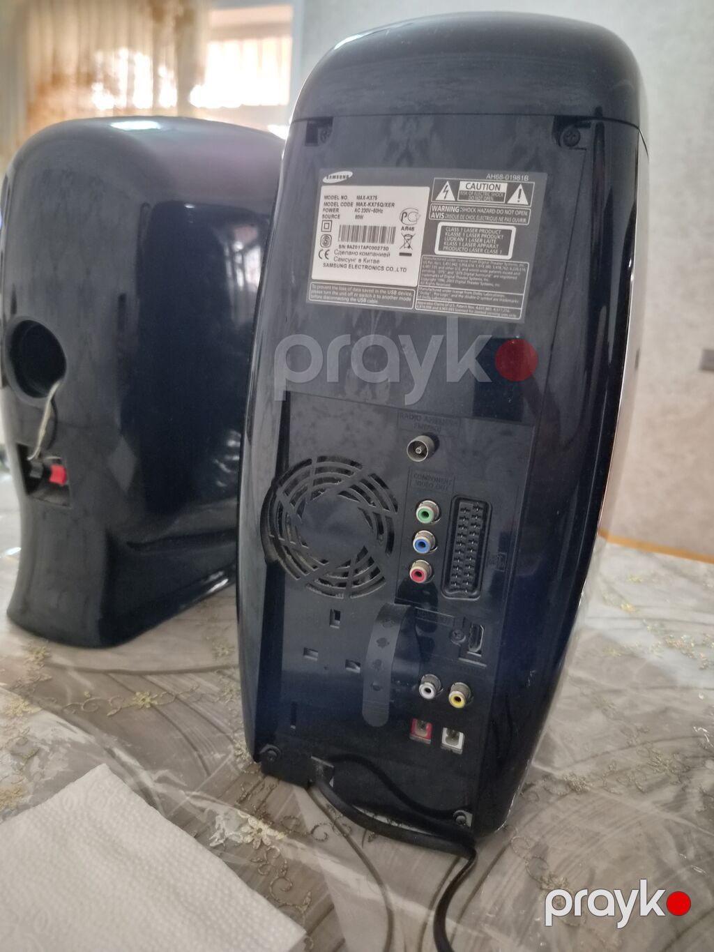 Samsung MAX-KX75 DVD Karaoke Mini System - Komplekt: mərkəzi blok + — Akustik sistemlər, Bakı (4)