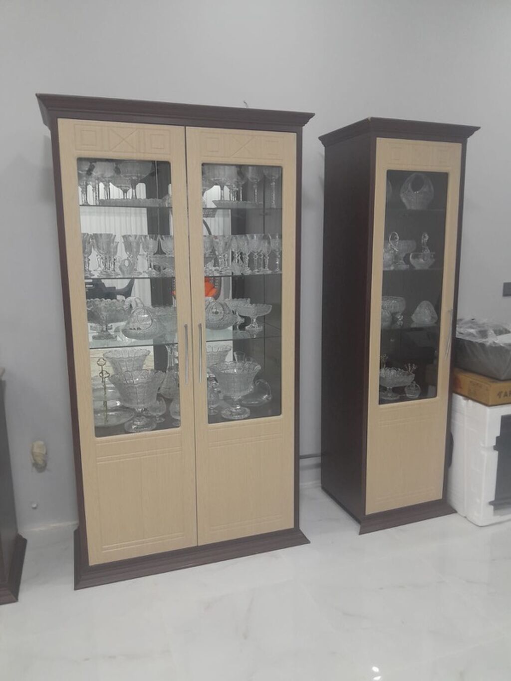 Qonaq otağı üçün vitrİN və bufet dəsti - Tərkib: böyük güzgülü bufet — Qonaq otağı üçün, Digah (3)