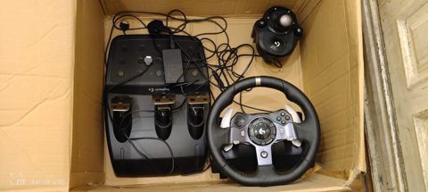 Logitech sükan və pedallar dəsti + sürətlər qutusu Real aliciya — Bakı