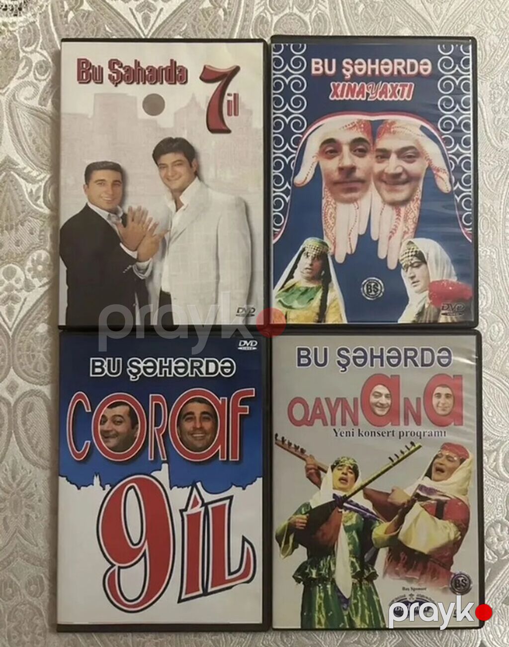 DVD diskləri toplusu Məzmun: - Bu Şəhərdə seriyası: “7 il” — Musiqi və filmləri, Bakı (3)